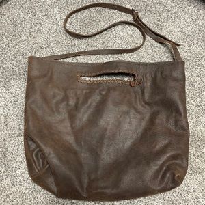 Distressed Leather Jennifer Haley Bag